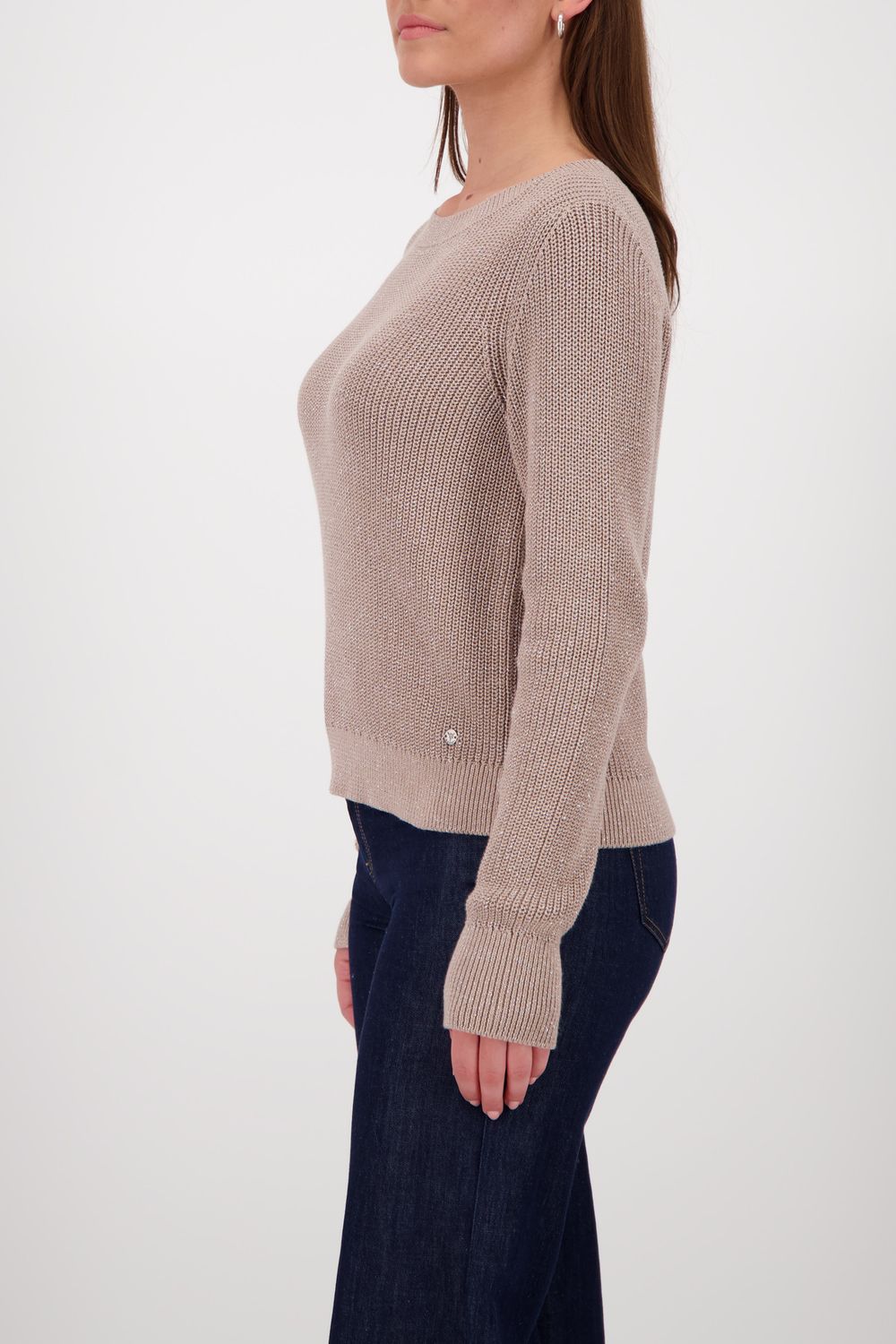 Monari Pullover truffle Bruin
