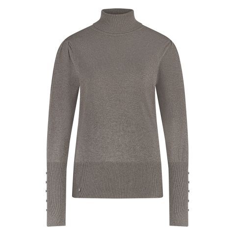 Nukus Sylvia Pullover Lurex Bruin