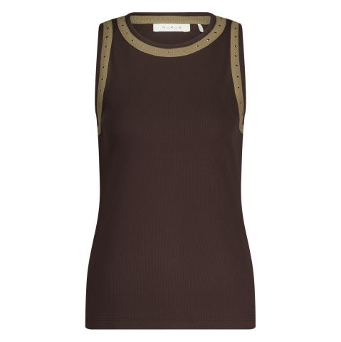 Nukus Nice Singlet Studs Bruin