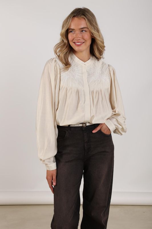 Nukus Julia Blouse Ecru