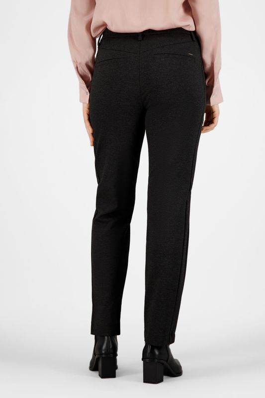 Gardeur Hose Pull On Slim Zwart
