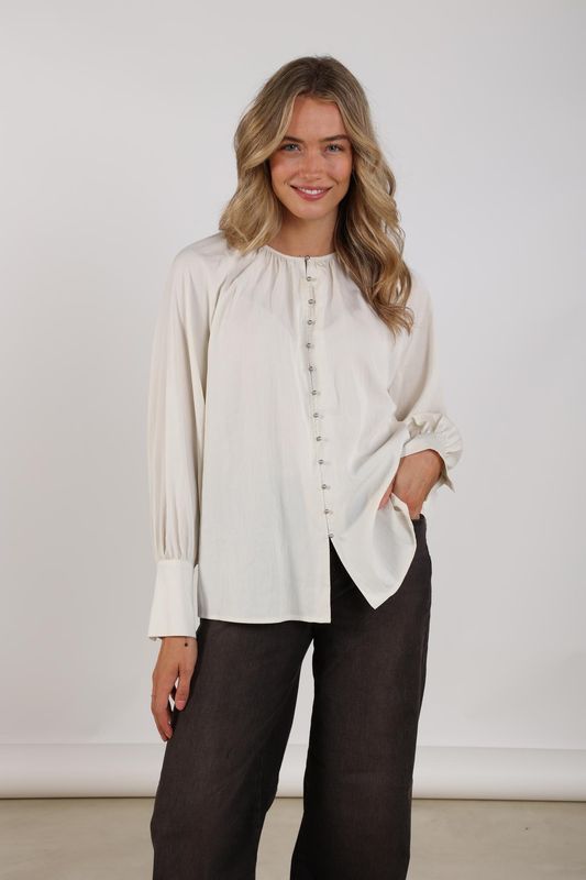 Nukus Sterre Blouse Ecru