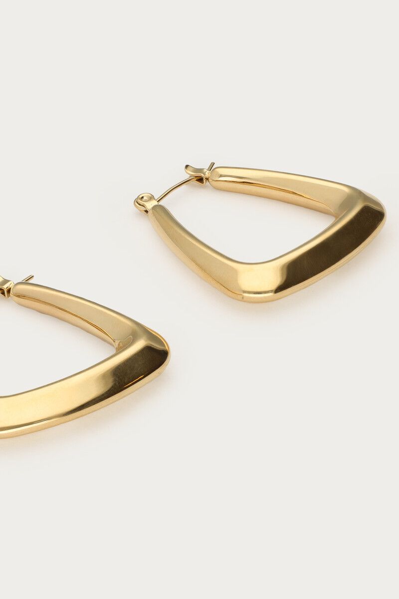 My Jewellery Earring triangle small Goud