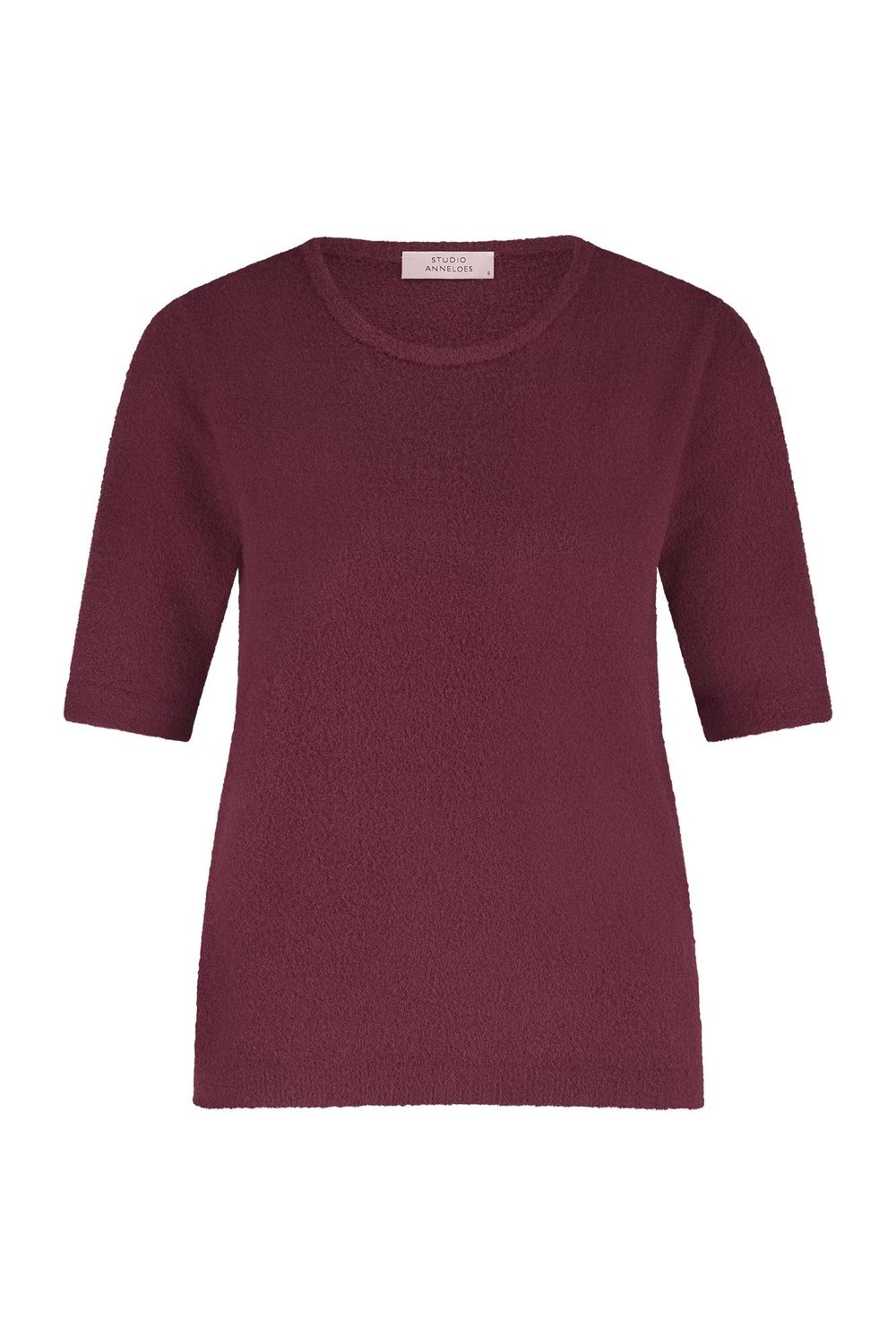 Studio Anneloes Felica soft pullover bordeaux