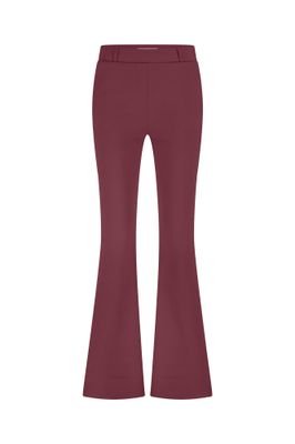 Studio Anneloes Flair bonded trousers bordeaux
