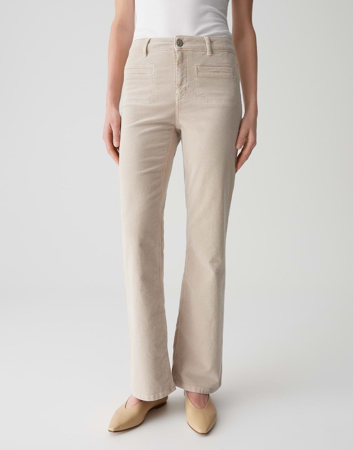 Opus Pants Melly fresh Ecru