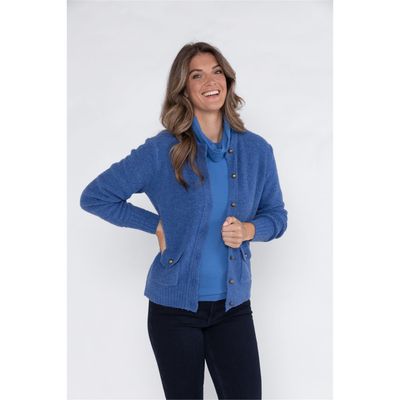 Roberto Sarto Vest ronde hals Blauw