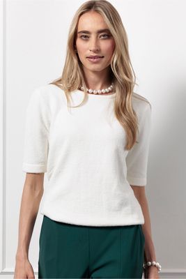 Studio Anneloes Felicia soft pullover Ecru