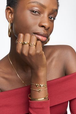 My Jewellery Ring croissaint OS Goud