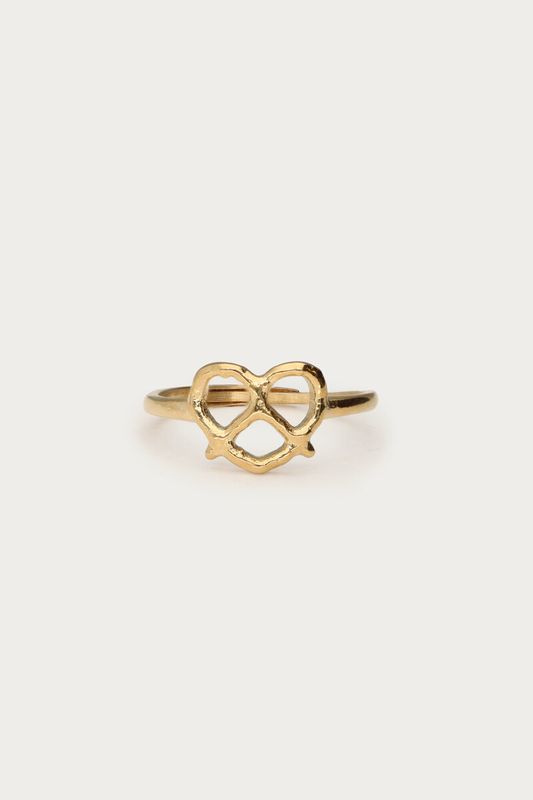 My Jewellery Ring pretzel Goud