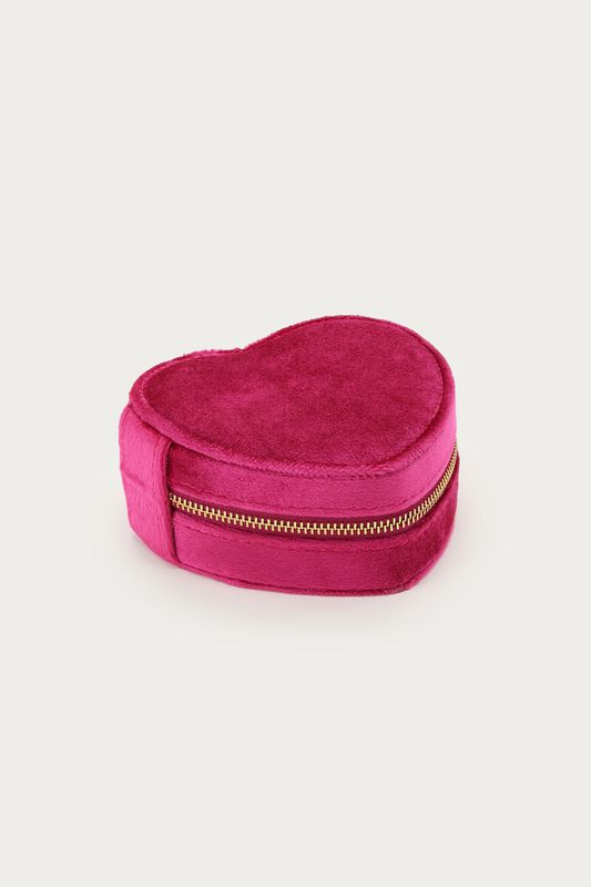 My Jewellery Jewellery organizer heart pink Roze