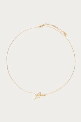 My Jewellery Necklace love Goud