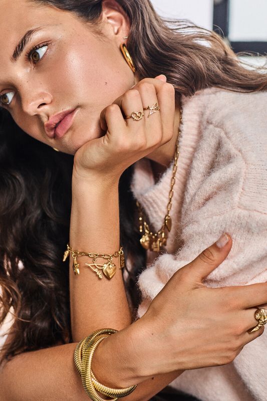 My Jewellery Bracelet charms New York Goud