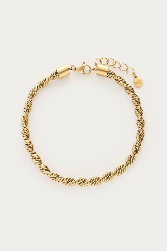 My Jewellery Bracelet twisted chain Goud