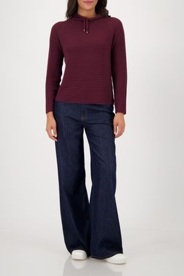 Monari Pullover bordeaux Rood