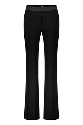 Gardeur slimfit pantalon zwart