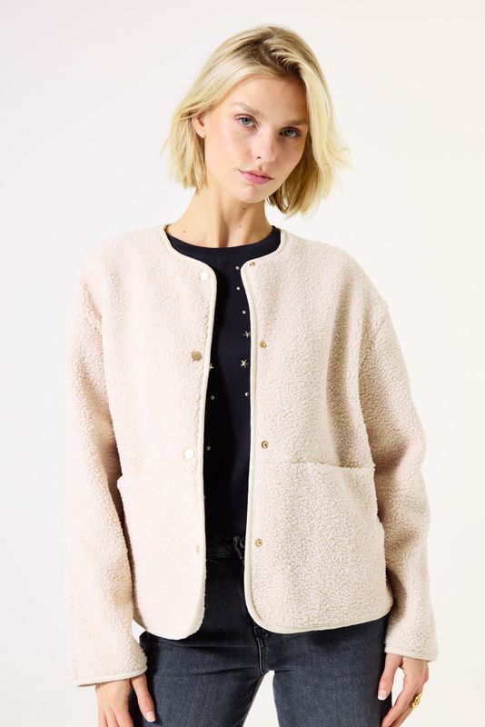 Garcia witte teddy jas
