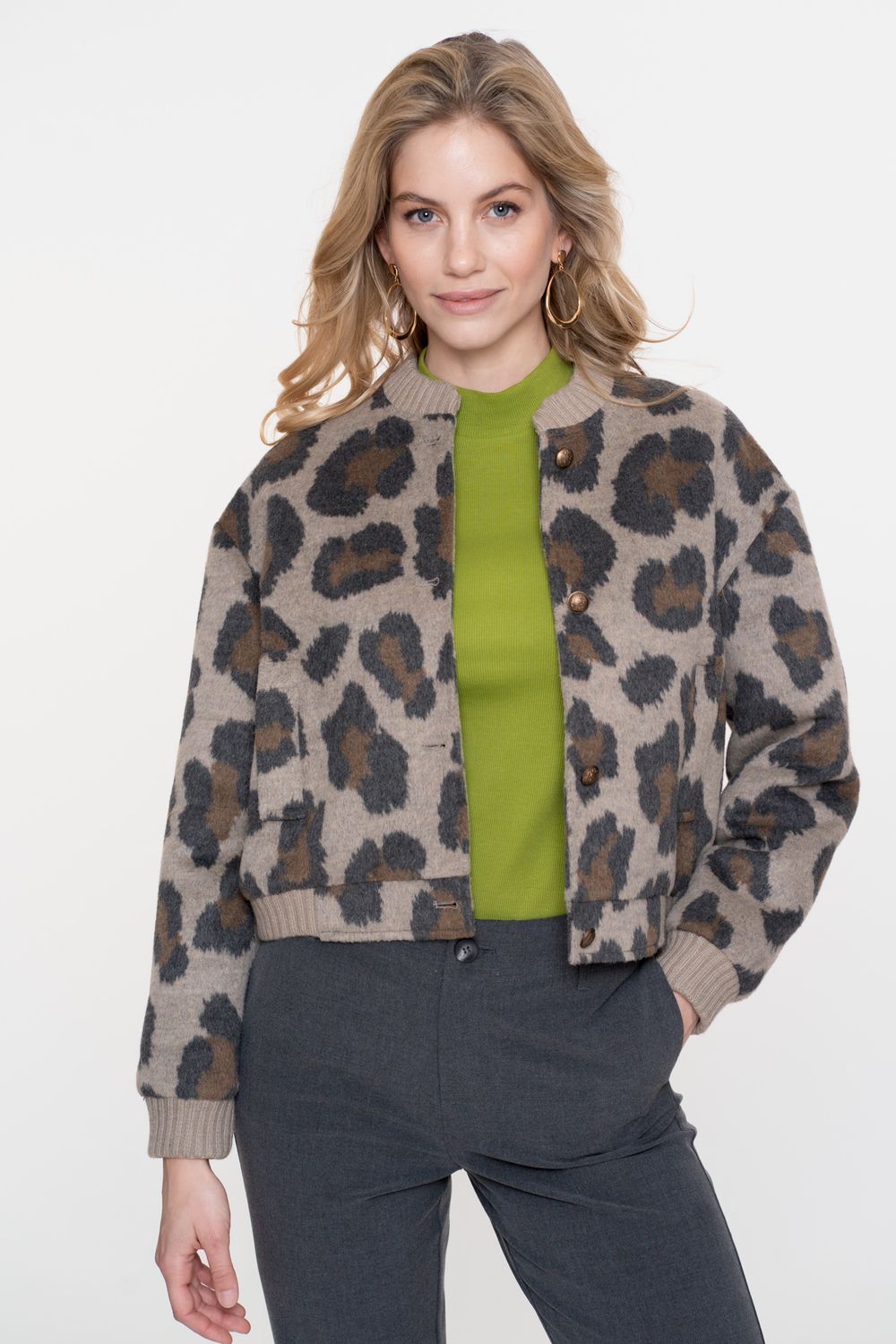 Geisha Bomber jacket Bruin