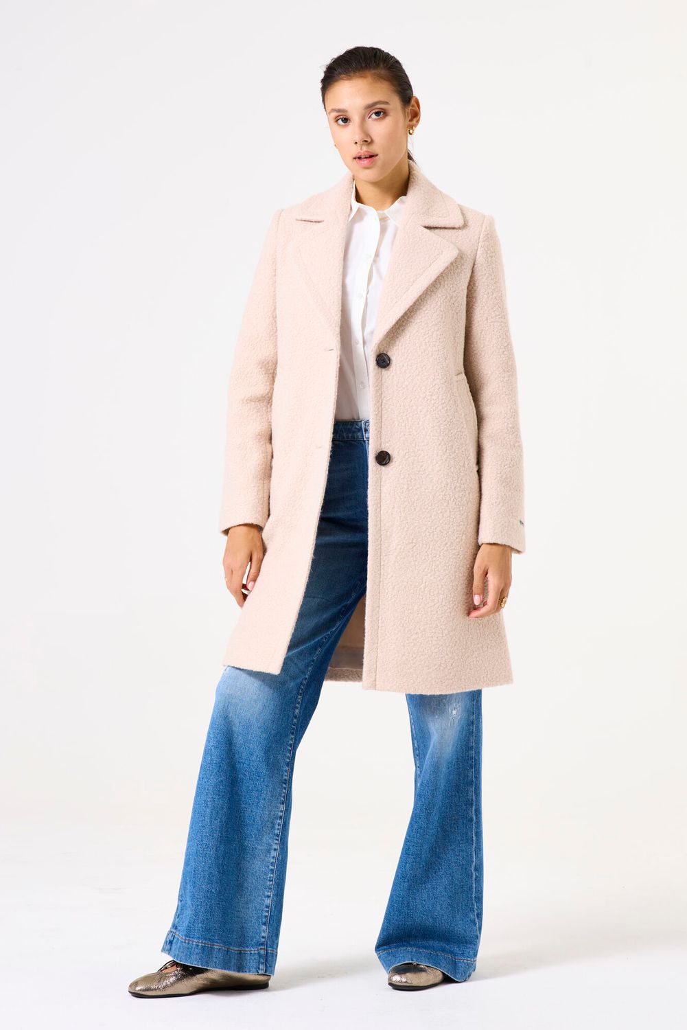 Garcia ladies outdoor jacket Ecru