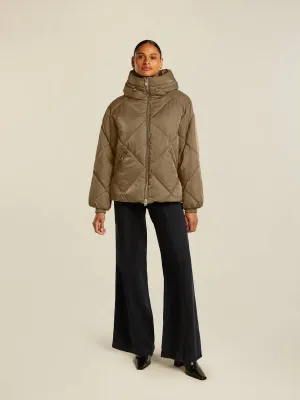 Beaumont NOWY puffer jacket Bruin