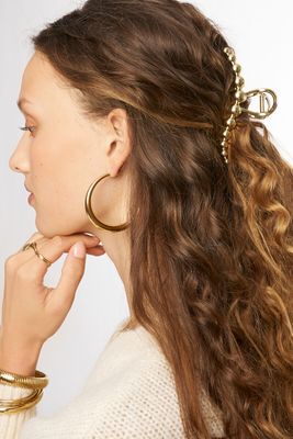 My Jewellery Hairclip dots gold Goud
