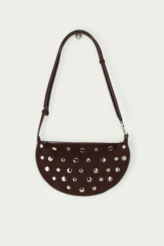 My Jewellery Bag crossbody studs brown Bruin