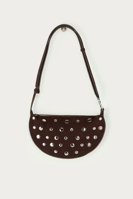My Jewellery Bag crossbody studs brown Bruin