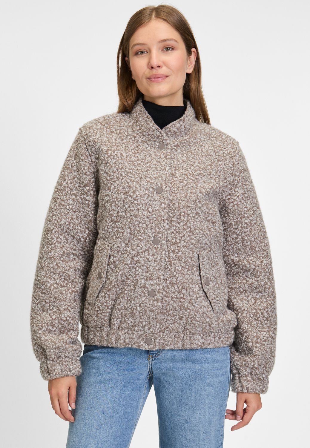 Covered ladies jacket