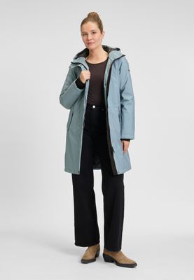 Covered ladies jacket blauw