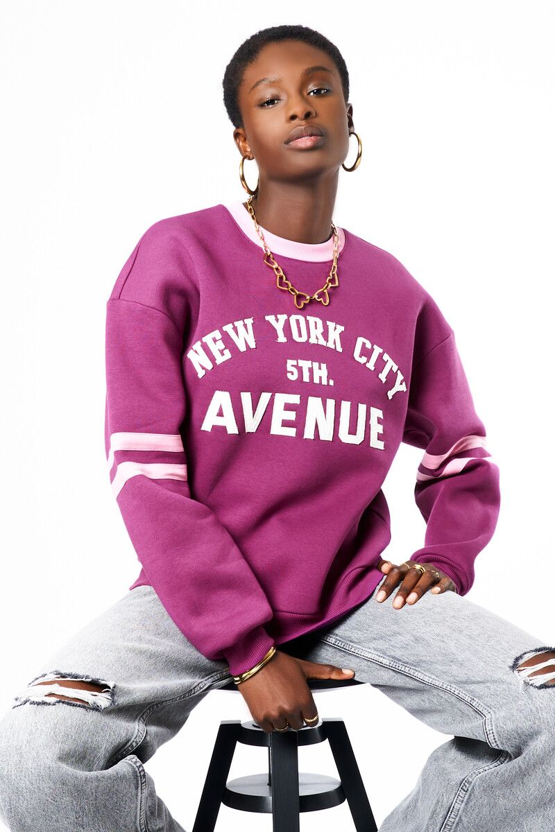 My Jewellery 5th avenue sweat Rood