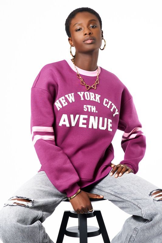 My Jewellery 5th avenue sweat Rood