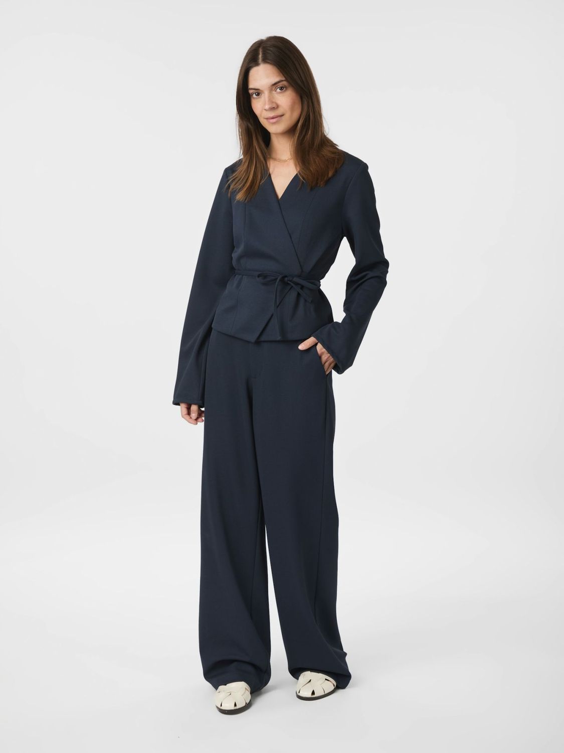 Neo Noir Nathalie Pants Blauw