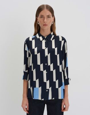 Someday Zinnova print blouse