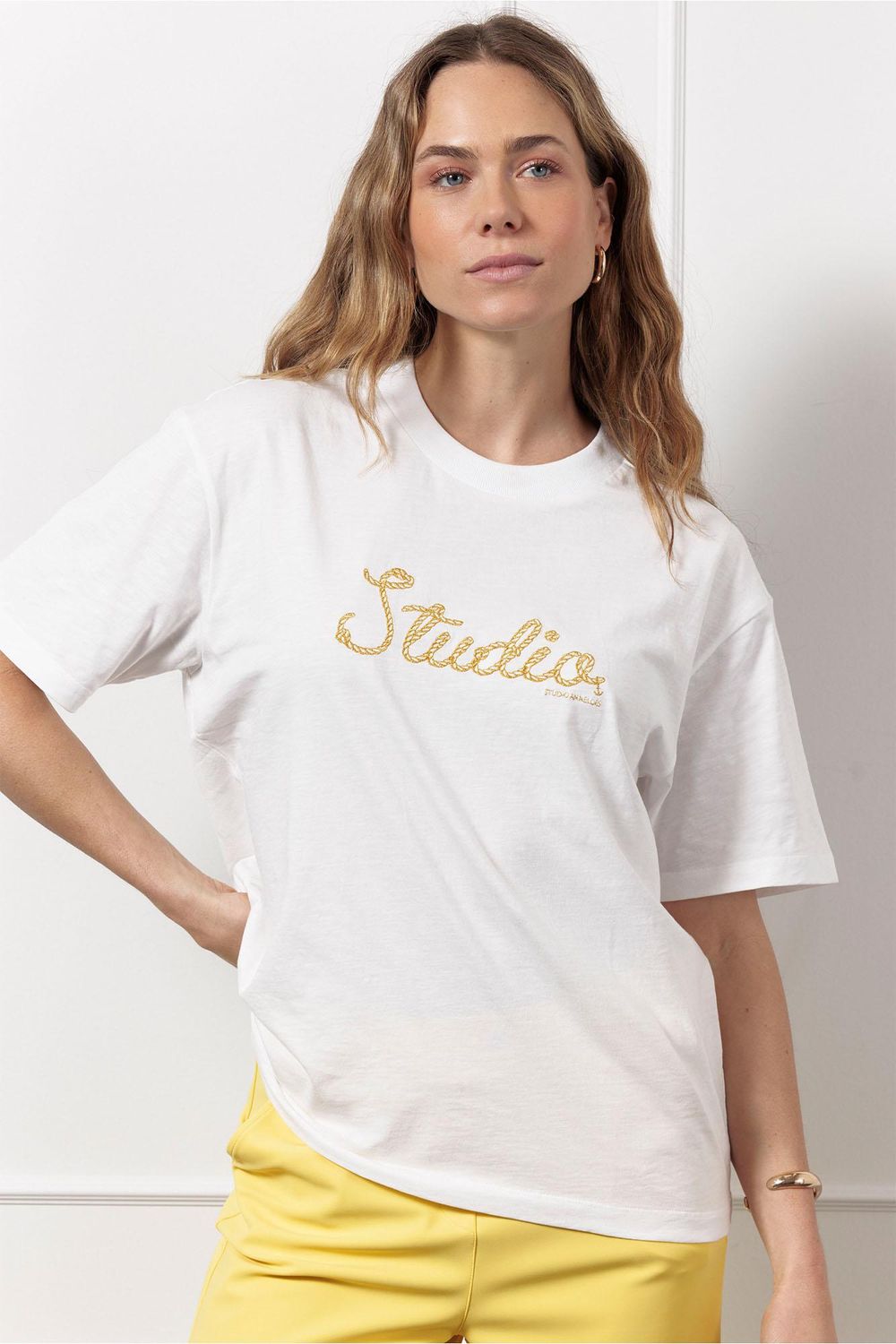 Studio Anneloes Klaske  wit t-shirt