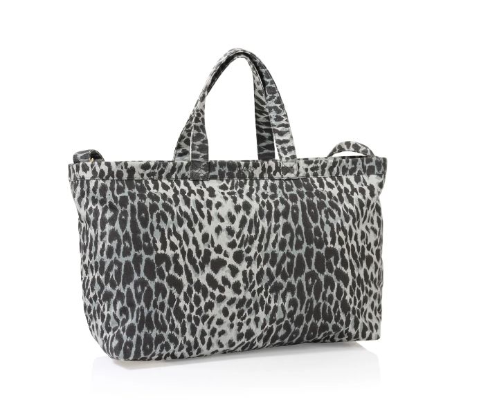 DWRS Label ISERA shopper cheeta Grijs