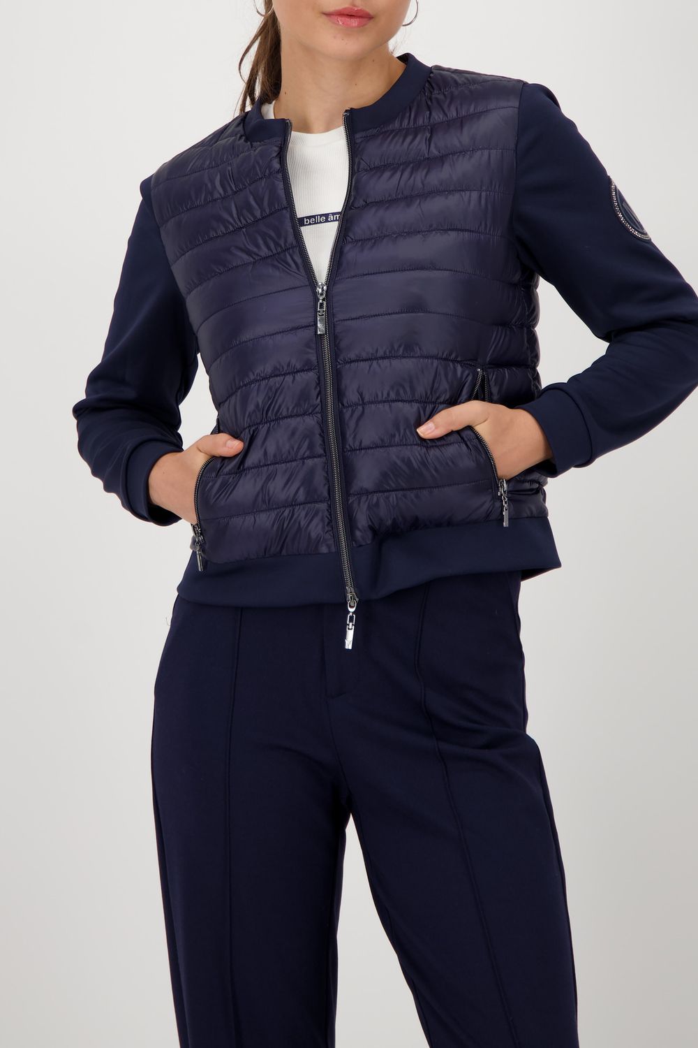 Monari Jacke night sky Blauw