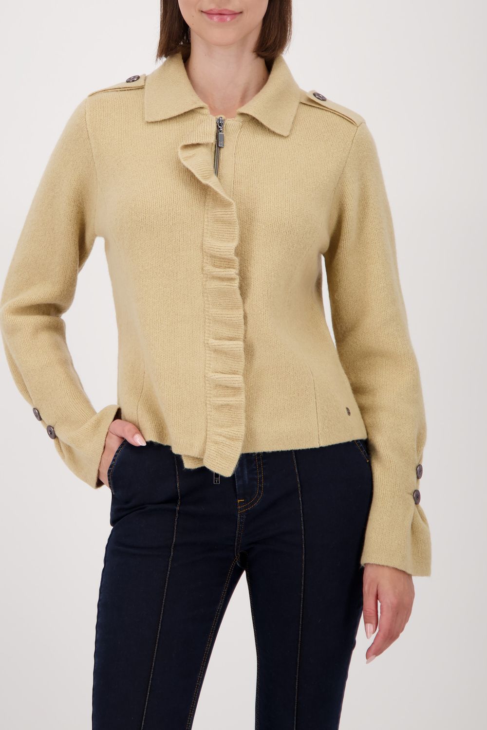 Monari Strickjacke cinnamon Beige