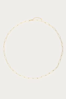 My Jewellery Necklace long square chain Goud
