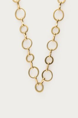 My Jewellery Necklace long circle chains Goud