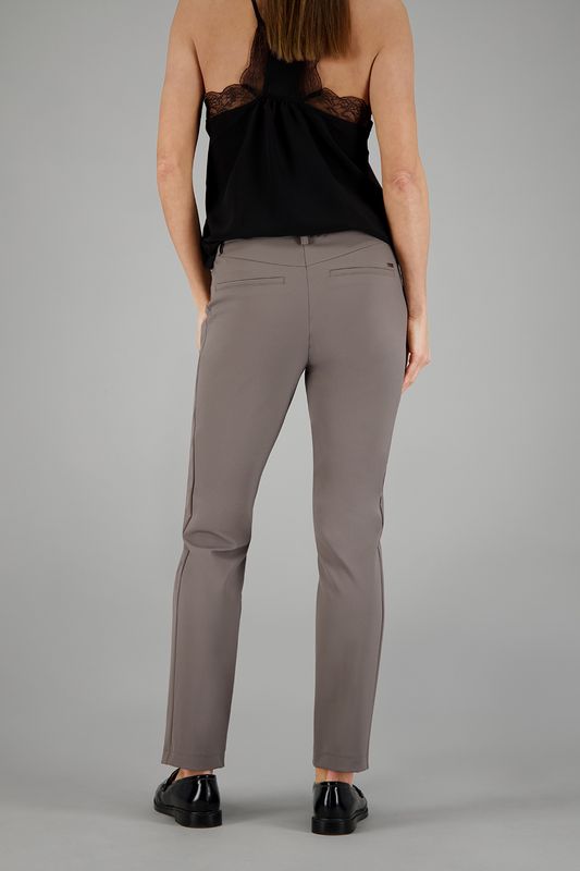 Gardeur Hose Pull On Slim Grijs