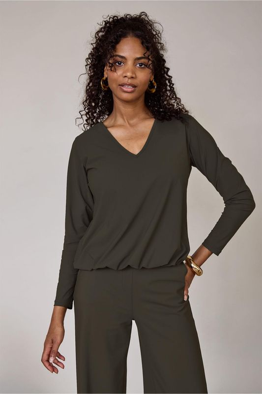 Studio Anneloes Vicky LS shirt Groen