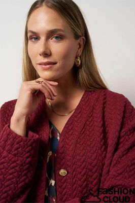 Studio Anneloes Josephine structure jacket Rood