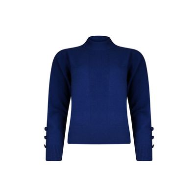 Roberto Sarto Trui turtle Blauw