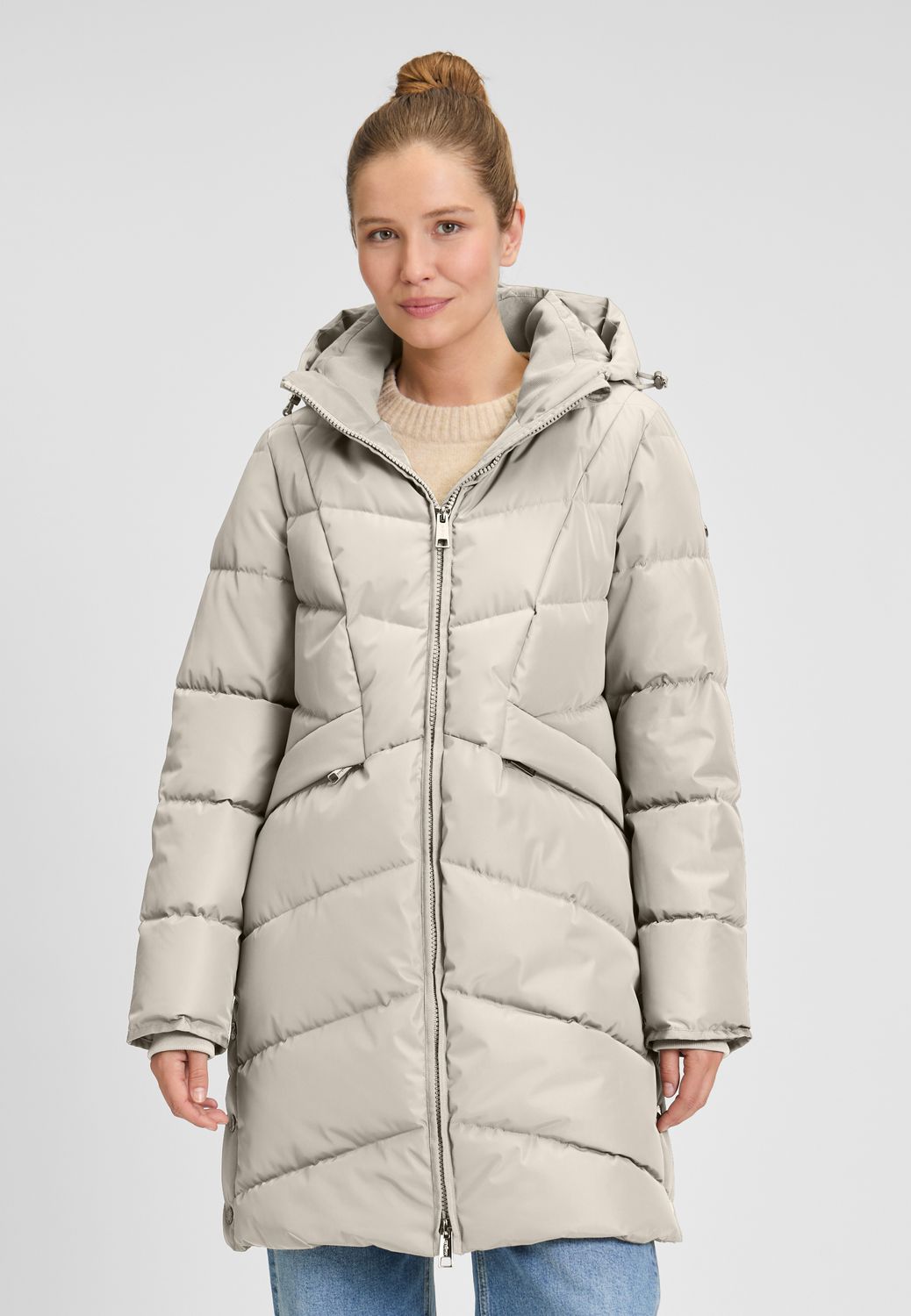 Covered GRS  ladies jacket - woven -  L619C Grijs