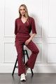 Studio Anneloes Flair bonded trousers Rood
