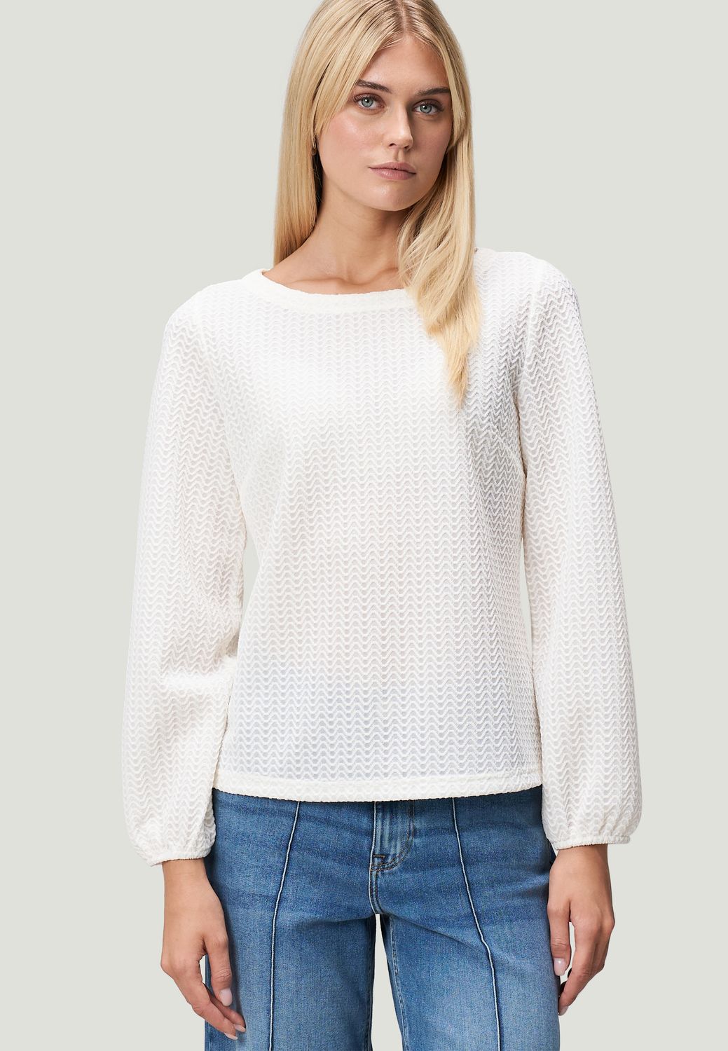 Zero zero T-Shirt / Top Ecru