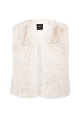 Zero zero Weste Ecru