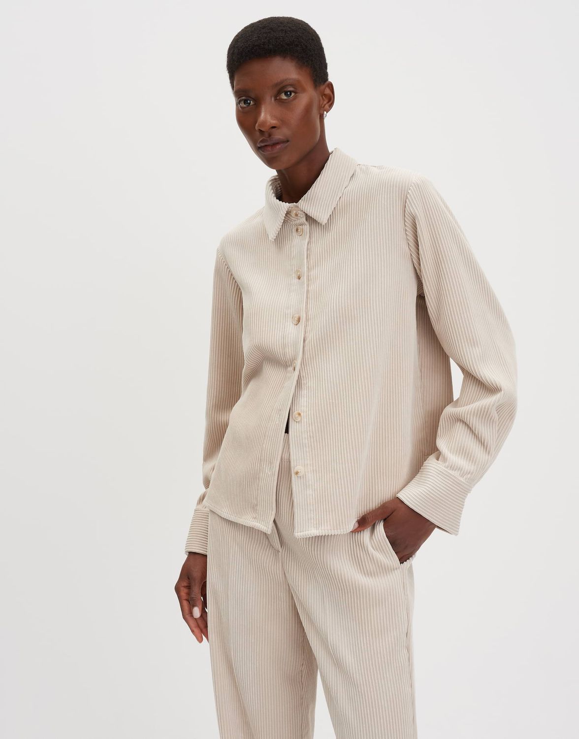 Someday Zortney blouse bold Ecru