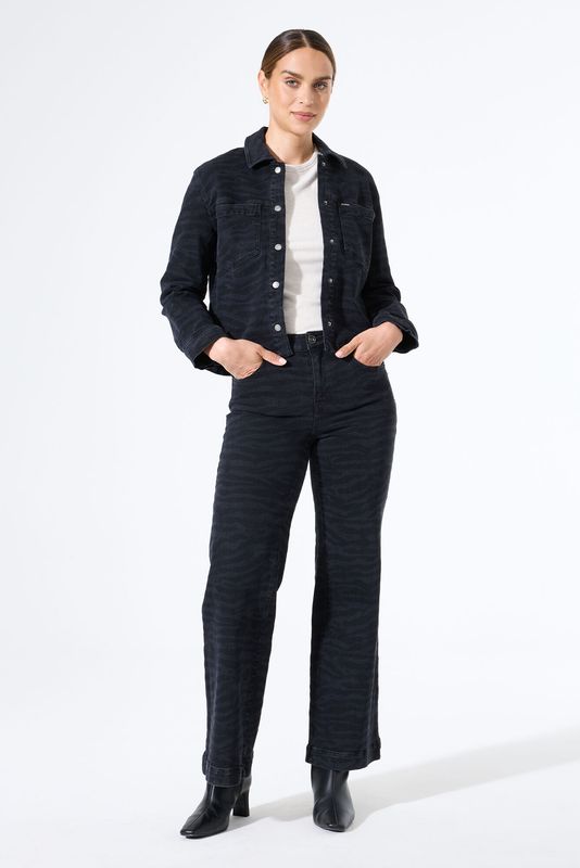 Garcia Celia jeans Zwart met print