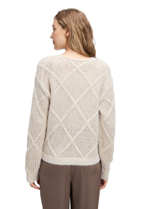 So Cosy trui sand/Grijs